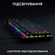 Клавиатура проводная Logitech G PRO X TKL RAPID Wired Gaming Linear USB Black (920-013233) - изображение 6