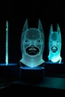 3d-світильник Бетмен, Бетмен, 3д-нічник, кілька підсвічувань (на пульті) - зображення 7