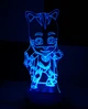 3d-светильник Кетбой (герои в масках), 3д-ночник, несколько подсветок (на bluetooth) - изображение 4