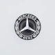 Эмблема на джойстик Mercedes Benz (серебристо-чёрный) - изображение 2