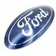 Эмблема логотип вставка в значок Ford 125*49 мм (хром+синий) 4M518216AA - изображение 3