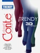 Колготы 150 Den женские теплые Conte Trendy 8С-57СПТ 4р Фиолетовые (4810226336281) - изображение 2