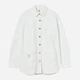 Рубашка джинсовая женская H&M x Lee 955383001c14 2XL Белая (KC1000000042672) - изображение 3