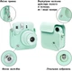 Чохол для фотоапарата Fujifilm Instax Mini 12 Mint Green / М'ятно-зелений / підходить до камери Mini 9/11/12 - изображение 2