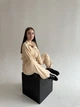 Спортивний костюм жіночий трьохнитка петля (L) VivaVerba молочний 1005 milk - изображение 2