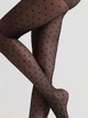 Колготы 20 Den женские Conte Elegant CE Fantasy Pois 19С-103СП 4 р Черные (4810226500613) - изображение 4