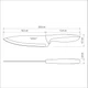 Кухонний ніж Tramontina Plenus Black Chef 178 мм (23426/107) - изображение 5