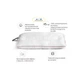 Подушка MirSon ортопедична DeLuxe Eco-Soft Jojo 566 50х70 см (2200000625175) - изображение 5