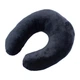 Подушка MirSon для подорожей №8752 Velvet Line 28-0007 Black 50% Memory (2200006348375) - зображення 1