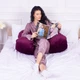 Подушка MirSon Подушка для беременных и отдыха U-образная 8021 Velvet Line " (2200006178538) - зображення 5