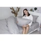 Постільна білизна MirSon King Size Бязь Premium 16-5703 Light Gray 220х240 (2200001171787) - изображение 2