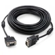 Кабель мультимедійний VGA 15.0m ferrits Vinga (VCPVGAF15BK) - зображення 2