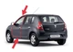 Ущільнювач водійської дверки Renault Sandero / Dacia Sandero (2007-2012) - зображення 1
