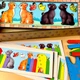 Развивающая игра с карточками UBEE "Котики за забором" из дерева ПСФ150 - изображение 2