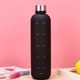 Пляшка для води Refill 1000 мл чорна з сріблястою кришкою - зображення 5