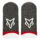 Напальчники Sarafox v3 Nylon Fiber max size большой размер для игры на телефоне пабг pubg mobile пубг Серый с красным - изображение 7