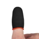 Игровые напальчники Carbon V1 для телефона игр смартфона планшета пубг пабг мобайл pubg mobile 1 пара Черный с красным - изображение 2