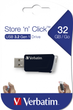 Pamięć flash USB Verbatim Store’n’Click USB 3.2 32GB Black (23942493075) - obraz 5