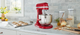 Maszyna kuchenna KitchenAid Artisan 5KSM60SPXEER 5.6 L z miską do podnoszenia Red (8003437630545) - obraz 17