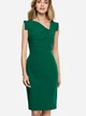 Sukienka ołówkowa damska elegancka Stylove S121 XL Zielona (5903068421846) - obraz 1