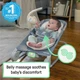 Детский шезлонг-качалка с массажем Ingenuity Happy Belly Rock-to-Bounce Parker, 74451168534 - изображение 6