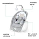 Детский шезлонг-качалка 2 в 1 Ingenuity Cuddle Lamb, 74451121188 - изображение 10