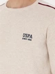 Джемпер чоловічий US Polo Assn 50277103-VR225 M Кам'яний меланж (ROZ6501056138) - зображення 7