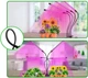 Гибкая светодиодная Фитолампа Grow Light 7819 для выращивания комнатных растений полный спектр фитосветильник для комнатных цветов, рассады, орхидей на 4 лампы USB 0042286 - изображение 13