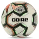 Мяч футбольный №5 PU ламинированный сшит вручную CORE DIAMOND FB-8463 (№5, 4 сл., сшит вручную, белый-оранжевый) - изображение 1