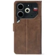 Чохол-книжка Crazy Horse Clasic для Tecno POVA 6 Neo Brown (Front) (62109) - изображение 3