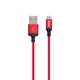 Зарядний кабель HOCO X14 Times Charging Type-C USB Cable (1m) Red/Black - изображение 1