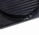 Решетка вентиляционная пластиковая черная с сеткой AirRoxy AKUSzSg 170x170 диаметр 150 graphite 02-259 - изображение 4