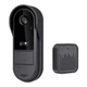 Відеодомофон бездротовий RIAS Smart Doorbell M9 (Tuya APP) Wi-Fi Black (3_05656) - зображення 1