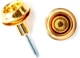 Стреплок Dunlop SLS1404G Gold Straplok Strap Retainers Flush Mount (121946) - изображение 2
