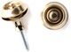 Стреплок Dunlop SLS1102BR Brass Straplok Strap Retainers Original (121947) - изображение 1