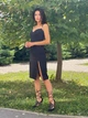 Чорна сукня з подвійними розрізами S розмір Poliit трикотаж - изображение 15