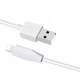 Зарядний кабель HOCO X1 Rapid USB Lightning Charging Cable 2m White - изображение 2