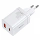 Зарядний пристрій Baseus Super Si Pro C+U 30W White (CCSUPP-E02) - изображение 1