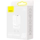 Зарядний пристрій Baseus Super Si Pro C+U 30W White (CCSUPP-E02) - изображение 3