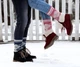 Набор 2 пари Мужские теплые шерстяные носки CheshKit Diamond socks Сине-белый, размер 40-44 - изображение 3
