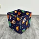 Квадратний Кошик для іграшок Космос, ширина 30*30см, висота 33см - зображення 3