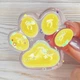 Игрушка антистресс сквиш Лапка котика, 7см, Желтый - изображение 2