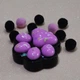 Игрушка антистресс сквиш Лапка котика, 7см, Фиолетовый - изображение 7