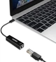 Перехідник Choetech USB3.1 Type-C --> Ethernet RJ45 1000Mb 0.15 м Чорний (HUB-R01-BK) - зображення 3