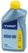 Масло YUKO трансмиссионное TRANS 80W-90 SAE API GL-4 1л, смаз295 - изображение 1