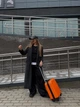Валіза пластикова для ручної поклажі Lowcost лоукост Wizz Air Ryanair 40 x 30 x 20 помаранчева - зображення 3
