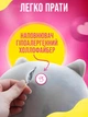 Игрушка мягкая подушка обнимашка Кот Батон антистресс 110см BRS Grey - изображение 3