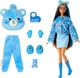 Кукла Барби Заботливые Мишки в костюме синего цвета Barbie Cutie Reveal Care Bears Grumpy Bear Costume (JCN96) - изображение 2