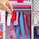 Игровой набор Барби Двухэтажный шкаф Мечты с куклой и одеждой Barbie Fashionistas Dream Closet (HGX57) - изображение 5