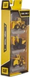 Набір металевих машинок CAT Construction Little Machines Metal Steam Roller/Excavator/Wheel Loader Metal Міні-техніка 3 шт (82274) - зображення 4